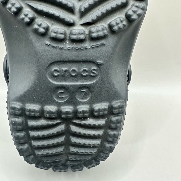 Baby/Toddler Black Clogs 7c - Picture 9 of 9